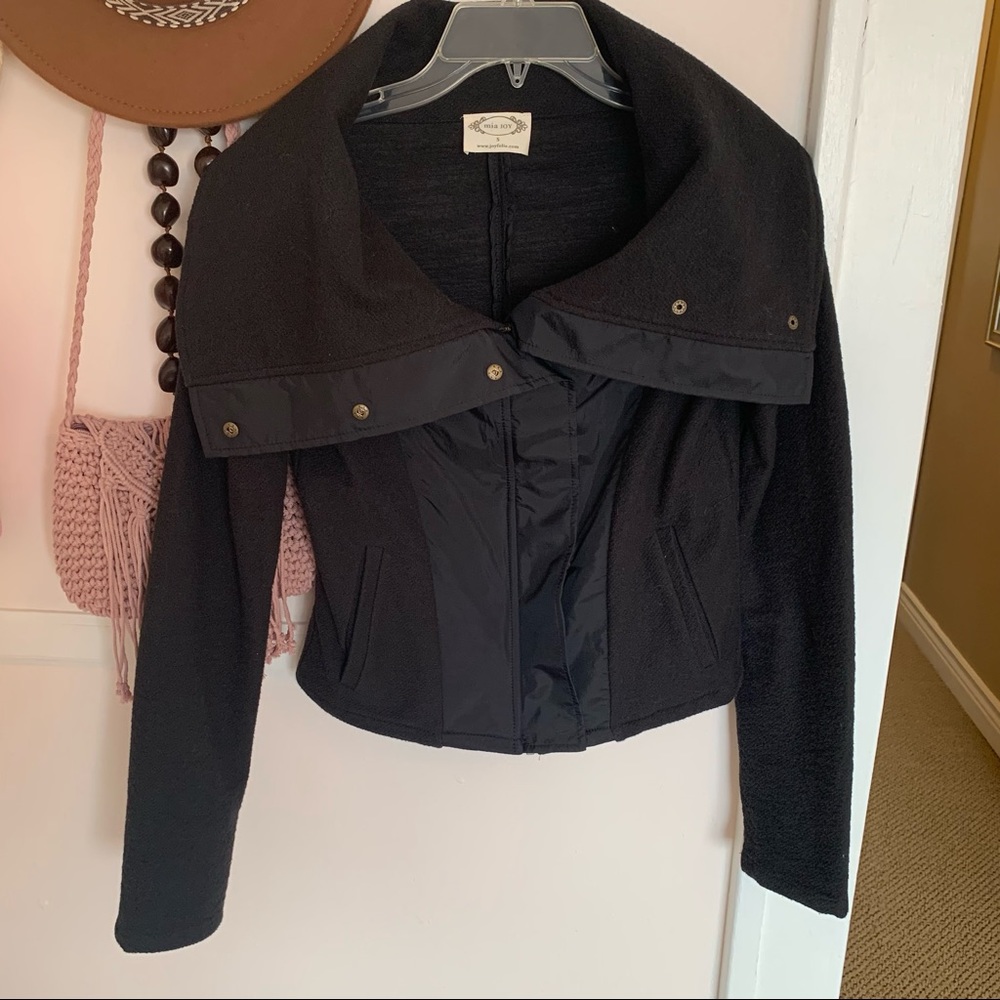 Black Mia Joy Jacket Small